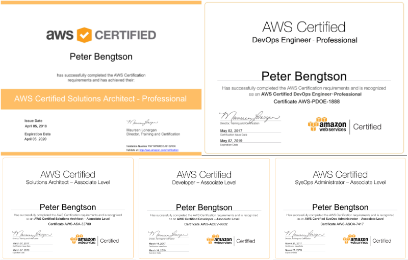 udemy aws certification